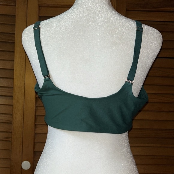 Beautiful Forest Green Soma Front Closure Bra Size 38DD - Picture 5 of 8
